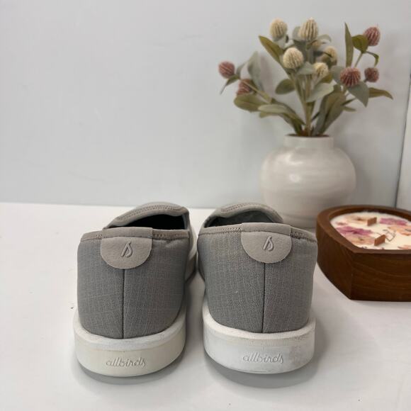 Allbirds Wool Lounger Natural Loafers Gray Men\'s US 8 Casual Tried On main image 7